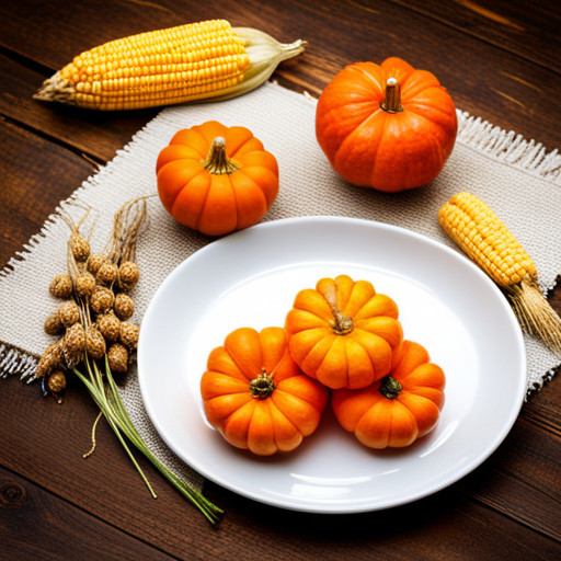 Délicieux plat de Citrouille et maïs 92437